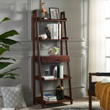 Scandinavian Ladder Bookshelf Vertical Open Ash Bookcase for Living Room Clearhalo 'Bookcases' 'furn' 'furn_bookcases' 'Furniture' 'furniture_bookcases' 'Office Furniture' 1200x1200_65e16085-6bd3-48a7-9314-3a26b79231ff