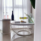 Slate/Wooden Top Coffee Cocktail Table Round Scandinavian Cream Color Clearhalo 'Coffee & Accent Tables' 'Coffee Tables' 'coffee_tables' 'furn' 'furn_coffee_tables' 'Furniture' 'Living Room Furniture' 1200x1200_65e313a8-c6bd-4e3a-aac0-2d00ee85fcee