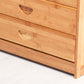 Modern Bamboo Storage Chest Dresser Bedroom Storage Chest with Drawers