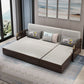 Métal contemporain Futon Sleeper Sofa Back Futon and Mattret