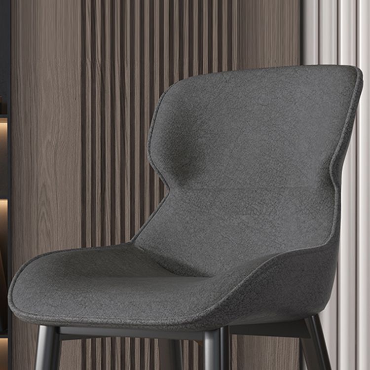 Contemporary Style Chair Kitchen Arm Side Chairs with Metal Legs Clearhalo 'Dining Chairs' 'Dining Tables & Seating' 'dining_chair' 'Furniture' 'furniture_dining_chair' 'Kitchen & Dining Furniture' 1200x1200_65e65b4a-9d21-44bc-9052-830dc5b1afe3