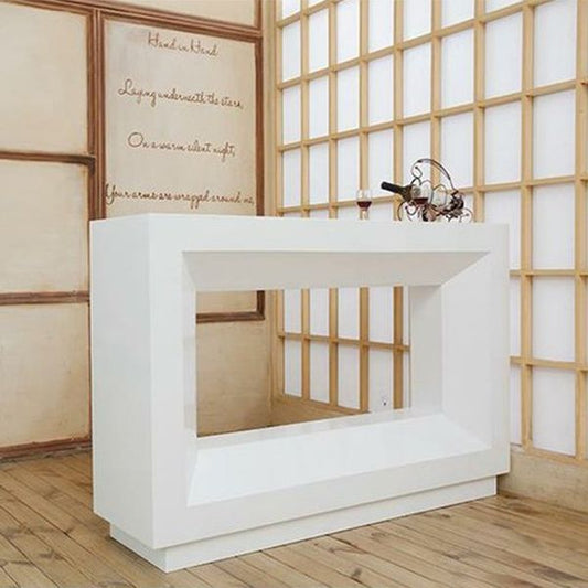 Contemporary Rectangle Counter Table Indoor Bar Dining Table Clearhalo 'Bar Furniture' 'Bar Tables' 'bar_tables' 'furn' 'furn_bar_tables' 'Furniture' 'Kitchen & Dining Furniture' 1200x1200_65e84661-d6b2-4962-9e43-8043d1493182