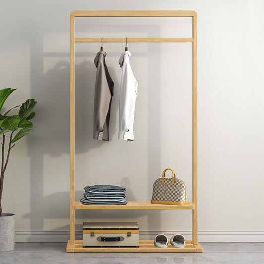 Contemporary Coat Hanger Solid Wood Shelve Design Coat Rack for Living Room Clearhalo 'Entry & Mudroom Furniture' 'furn' 'furn_hall_tree_coat_racks' 'Furniture' 'Hall Trees & Coat Racks' 'hall_tree_coat_racks' 1200x1200_65e8d120-de37-45cf-8284-b88f66e99713