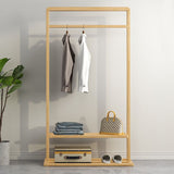 Contemporary Coat Hanger Solid Wood Shelve Design Coat Rack for Living Room Clearhalo 'Entry & Mudroom Furniture' 'furn' 'furn_hall_tree_coat_racks' 'Furniture' 'Hall Trees & Coat Racks' 'hall_tree_coat_racks' 1200x1200_65e8d120-de37-45cf-8284-b88f66e99713