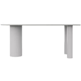Contemporary Dining Table Sintered Stone Table with 3 White Legs for Dining Clearhalo ' dining_table' 'Dining Tables & Seating' 'Dining Tables' 'Furniture' 'furniture_dining_table' 'Kitchen & Dining Furniture' 'kitchen&dining_furn' 'kitchen' 'kitchen_dining_table' 1200x1200_65ea257d-b33b-4ed8-9e1c-63cf4495cde6