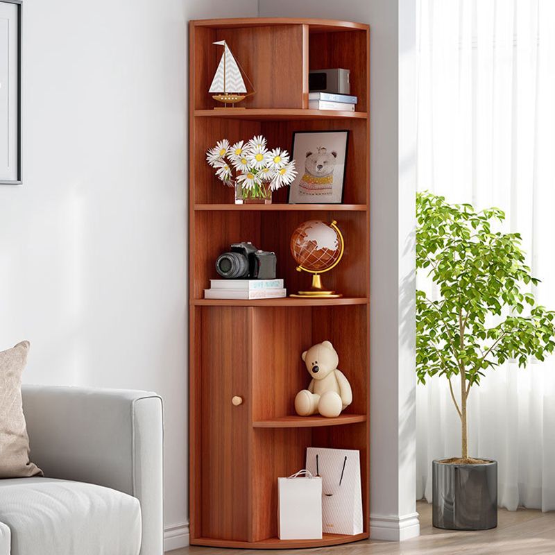 Contemporary Vertical Book Shelf Engineered Wood Closed Back Bookcase Clearhalo 'Bookcases' 'furn' 'furn_bookcases' 'Furniture' 'Office Furniture' 1200x1200_65eb15f8-9133-4316-9fc3-102d8ed206fa