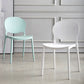 Scandinavian Armless Dining Chairs Plastic Indoor Stackable Open Back Side Chair Clearhalo ' kitchen&dining_furn' 'Dining Chairs' 'Dining Tables & Seating' 'dining_chair' 'furn' 'furn_dining_chair' 'Furniture' 'furniture_dining_chair' 'Kitchen & Dining Furniture' 'kitchen' 1200x1200_65ec9f3a-e0ab-4fc1-beb5-d1bea783ddc7