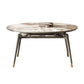 Modern Gray Round Shape Table Sintered Stone Kitchen Dining Table with 4 Legs Base Clearhalo ' dining_table' 'Dining Tables & Seating' 'Dining Tables' 'furn' 'furn_dining_table' 'Furniture' 'furniture_dining_table' 'Kitchen & Dining Furniture' 'kitchen&dining_furn' 'kitchen' 'kitchen_dining_table' 1200x1200_65ef93e0-8f65-4ca8-9846-d170aa12e2ce