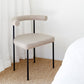 Black Iron Legs Dining Chairs Modern Armless Side Chair for Home Clearhalo 'Dining Chairs' 'Dining Tables & Seating' 'dining_chair' 'furn' 'furn_dining_chair' 'Furniture' 'Kitchen & Dining Furniture' 1200x1200_65f66a35-0f93-476c-8b1b-6c32a0226edc