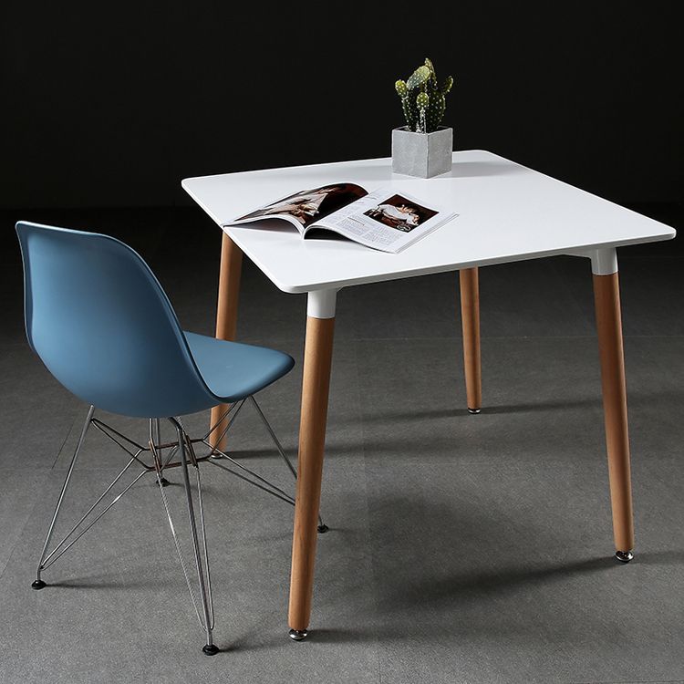 Industrial Square Dining Table Wooden Dining Table with 4 Legs for Dining Room Clearhalo ' dining_table' 'Dining Tables & Seating' 'Dining Tables' 'furn' 'furn_dining_table' 'Furniture' 'furniture_dining_table' 'Kitchen & Dining Furniture' 'kitchen&dining_furn' 'kitchen' 'kitchen_dining_table' 1200x1200_65f6ca91-7ae6-447b-8e60-f02f6195a9c2