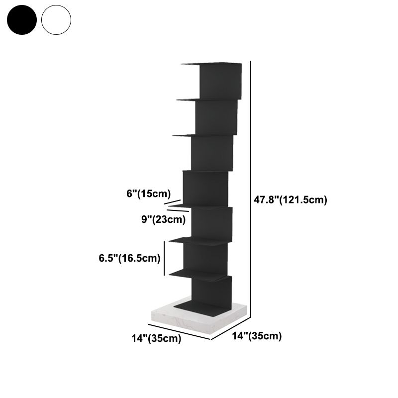 Closed Back Bookcase Contemporary Style Invisible Bookshelf for Study Room and Office Clearhalo 'Bookcases' 'furn' 'furn_bookcases' 'Furniture' 'furniture_bookcases' 'Office Furniture' 1200x1200_65fb4ca5-5a39-4366-9d02-28f5dc2671dc