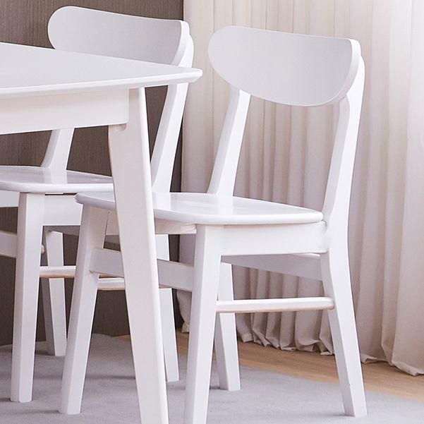 Scandinavian Upholstered Restaurant Side Chair Open Back Dining Chair Clearhalo ' kitchen&dining_furn' 'Dining Chairs' 'Dining Tables & Seating' 'dining_chair' 'furn' 'furn_dining_chair' 'Furniture' 'furniture_dining_chair' 'Kitchen & Dining Furniture' 'kitchen' 1200x1200_65fdb222-0e28-4d1b-8977-5750e8c88dd1
