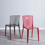Modern Style Side Chair Plastic Side Dining Chair for Home Use Clearhalo 'Dining Chairs' 'Dining Tables & Seating' 'dining_chair' 'furn' 'furn_dining_chair' 'Furniture' 'Kitchen & Dining Furniture' 1200x1200_65fe3c79-9fb8-44ac-ad35-0cd79d7639d6