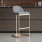 Glam Bar Table Set 1/2/5 Pieces Rectangle Bar Table with Metal High Stools for Kitchen Clearhalo 'Bar Furniture' 'furn' 'furn_home_bar_bar_sets' 'Furniture' 'Home Bars & Bar Sets' 'home_bar_bar_sets' 'Kitchen & Dining Furniture' 1200x1200_66001bce-e04b-400c-b8d5-fd0c14e9ab1c