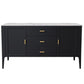 Moderno sideboard in legno buffet 3 cassetti e 2 mobili porte a buffet sideboard
