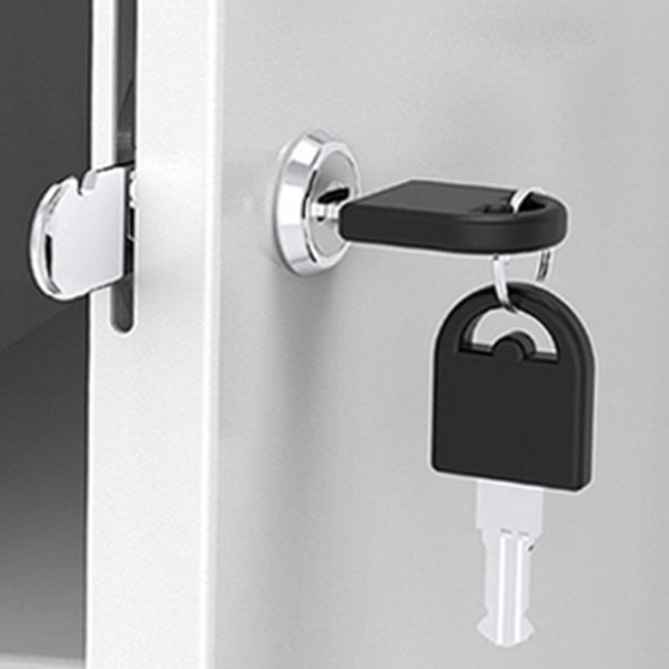 Modern Grey Storage Cabinet with Hinged Door Metal Cabinet for Bathroom Clearhalo 'Armoires & Wardrobes' 'armoires_wardrobes' 'Bedroom Furniture' 'furn' 'furn_armoires_wardrobes' 'Furniture' 1200x1200_66084673-e176-4cb1-b272-acca2a9aa108