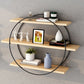 Industrial Wall Mounted Bookshelf Black Iron Frame Pine Shelf Bookshelf for Living Room Clearhalo 'Bookcases' 'furn' 'furn_bookcases' 'Furniture' 'furniture_bookcases' 'kitchen' 'kitchen_bookcases' 'Living Room Furniture' 'Office Furniture' 1200x1200_66086bef-432e-4e48-93d4-80de7291edb6