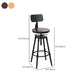 Industrial Armless Elevatable Counter Stool Iron Bar Stool with Pedal for Cafe Clearhalo 'Bar Furniture' 'Bar Stools' 'bar_stools' 'furn' 'furn_bar_stools' 'Furniture' 'Kitchen & Dining Furniture' 1200x1200_66095fc6-60d7-4370-bba9-531c482bcb3b