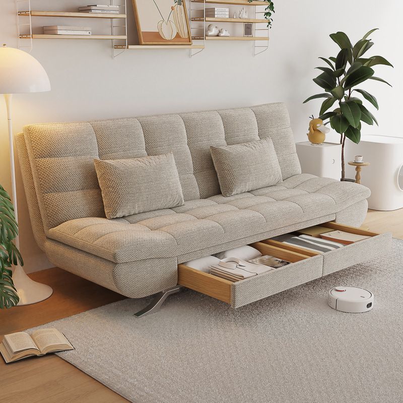 Oreiller canapé-lit de 21 "largeur de largeur comprenant un canapé-lit de rangement