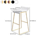 Modern Armless Backrest Counter Stool Steel Cafe Bar Stool with Pedal and Acrylic Seat Clearhalo 'Bar Furniture' 'Bar Stools' 'bar_stools' 'furn' 'furn_bar_stools' 'Furniture' 'furniture_bar_stools' 'Kitchen & Dining Furniture' 1200x1200_660a7ceb-006c-44db-b2fe-86768fac91d1