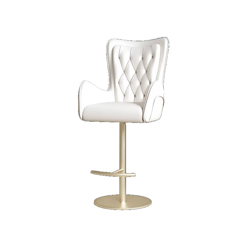 Sgabello da bar in metallo in metallo industriale.