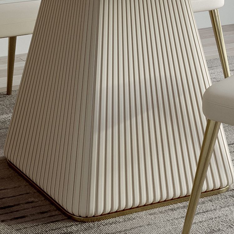 Nordic Sintered Stone Top Dining Set Rectangle 1/5/6/7 Pieces Dining Table with Chairs Clearhalo 'Dining Room Sets' 'Dining Tables & Seating' 'dining_room_set' 'furn' 'furn_dining_room_set' 'Furniture' 'furniture_dining_room_set' 'Kitchen & Dining Furniture' 1200x1200_660c1afa-9bf0-47f7-8929-277a7b4fa8c3