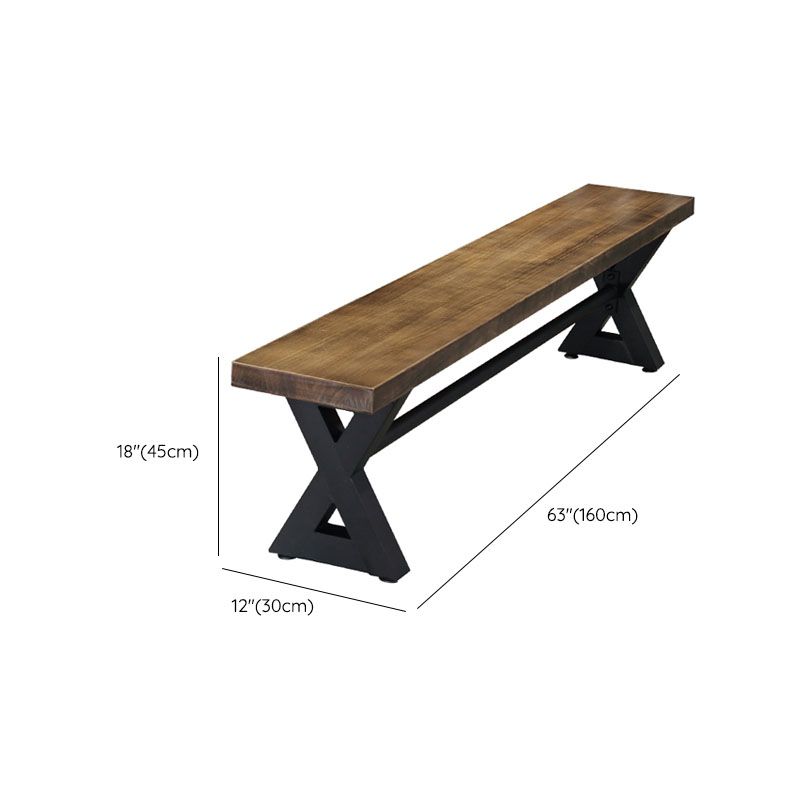 11.7-inch Width Solid Color Seating Bench Mid-Century Modern Rectangle Bench Clearhalo 'Benches' 'Chairs & Seating' 'furn' 'furn_benches' 'Furniture' 'Living Room Furniture' 1200x1200_660deed3-1bd0-4c58-8ebd-3efce83a80e0