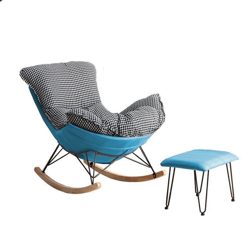 26,77 "l x 37,40" W x 32.28 "Hux in pelle sedia in pelle con cuscini rimovibili