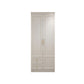 Contemporary Wooden Wardrobe Soft Close Drawer Wardrobe Closet for Bedroom