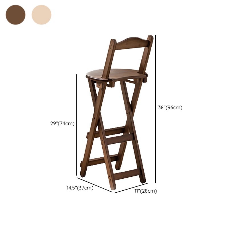 Table de table de pub à barre en bois 1/3 pcs table de barre pliante et tabourets en marron et naturel