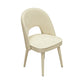 Modern Parsons Dining Chair Velvet Indoor Dining Chair for Living Room