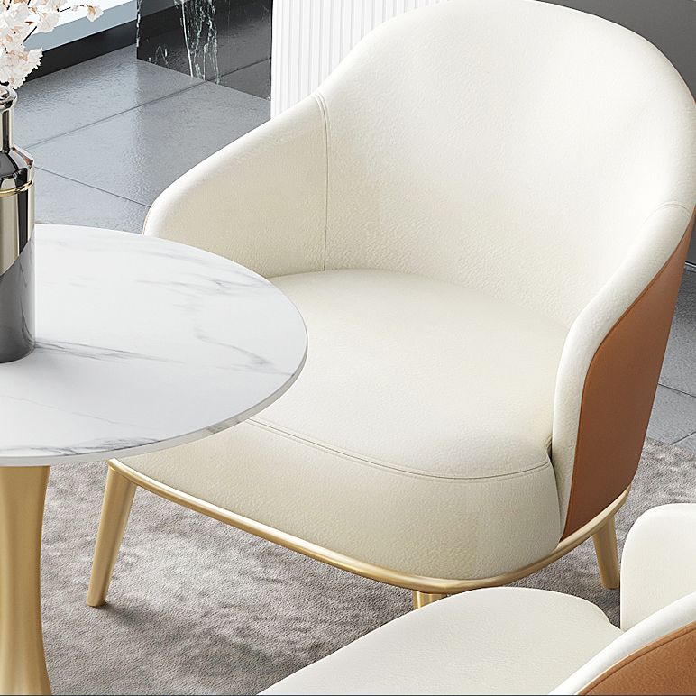 Traditional Luxury Dining Table Round Sintered Stone Dining Table with Tulip Base Clearhalo ' dining_table' 'Dining Tables & Seating' 'Dining Tables' 'furn' 'furn_dining_table' 'Furniture' 'furniture_dining_table' 'Kitchen & Dining Furniture' 'kitchen&dining_furn' 'kitchen' 'kitchen_dining_table' 1200x1200_66214ceb-329a-41dc-bc56-baeb6e0222c3