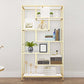 11.8 "W Glam Antieke afwerking Plank BOOKCAST ETAGERE METAL BOEKSPLANF