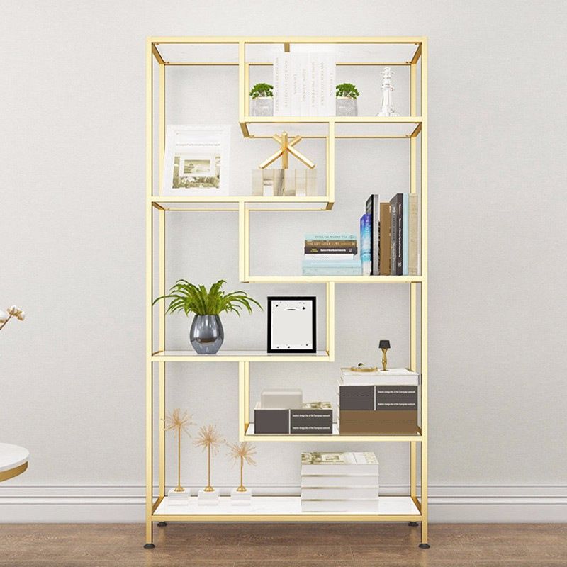 11.8 "W Glam Antieke afwerking Plank BOOKCAST ETAGERE METAL BOEKSPLANF