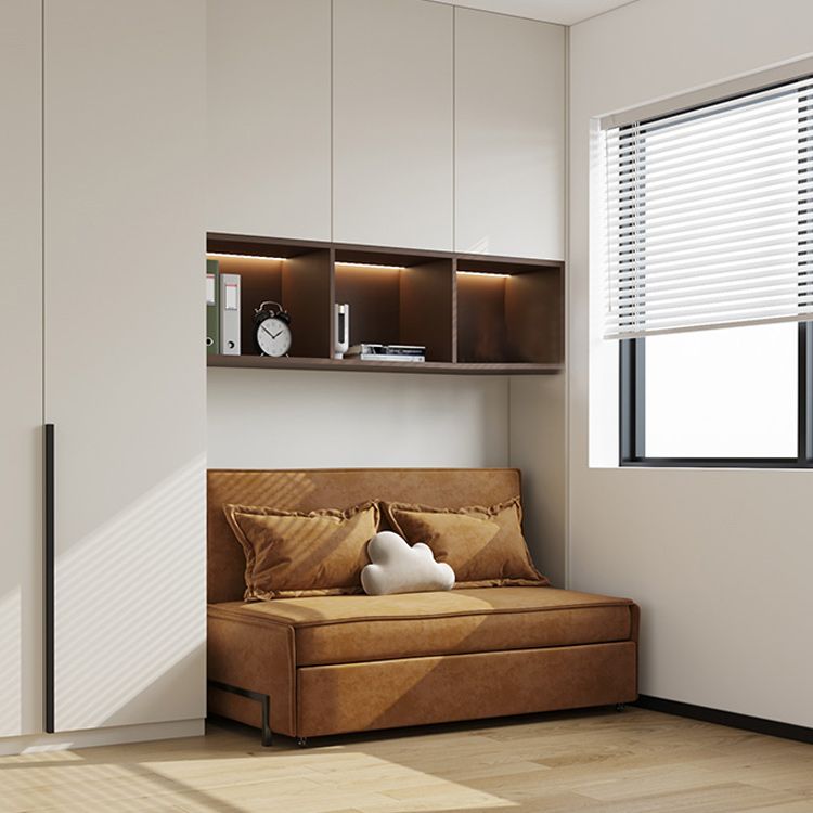 Pillow Included Sofa Futon Armless Cushion Back Sleeper Sofa Clearhalo 'furn' 'furn_futons' 'Furniture' 'Futons & Daybeds' 'Futons' 'Living Room Furniture' 1200x1200_6627b758-ef7d-4071-ba3f-03d01e133e10