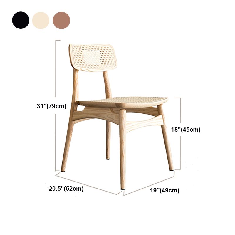 Solid Wood Side Chair Glam Style Indoor Dining Chair (Set of 2) Clearhalo 'Dining Chairs' 'Dining Tables & Seating' 'dining_chair' 'furn' 'furn_dining_chair' 'Furniture' 'furniture_dining_chair' 'Kitchen & Dining Furniture' 1200x1200_662c1299-8972-44f7-b7fe-c8c4516315cf