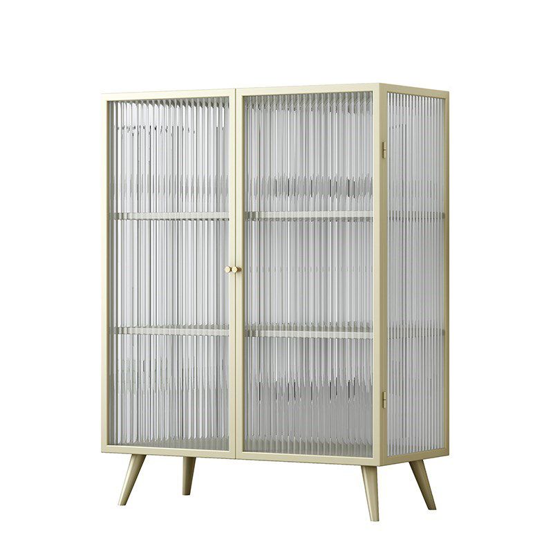 Bouchon de cuisine avec armoires Matte Finish Metal Modern Dining Server