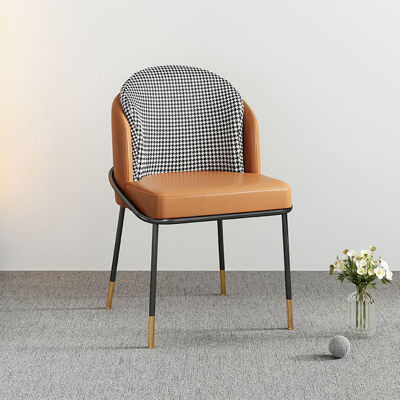 Armless Dining Chairs Contemporary Kitchen Side Chairs for Dining Room Clearhalo 'Dining Chairs' 'Dining Tables & Seating' 'dining_chair' 'furn' 'furn_dining_chair' 'Furniture' 'furniture_dining_chair' 'Kitchen & Dining Furniture' 1200x1200_6631c6a8-8534-4c4f-9030-a845d53e2cb4