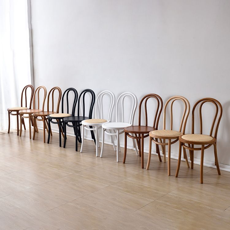 Traditional Wood Dining Chair Windsor Back Side Armless Chair for Home Use Clearhalo ' kitchen&dining_furn' 'Dining Chairs' 'Dining Tables & Seating' 'dining_chair' 'furn' 'furn_dining_chair' 'Furniture' 'furniture_dining_chair' 'Kitchen & Dining Furniture' 'kitchen' 1200x1200_6633e8c0-03d9-43f5-9c16-ef300fea0f44