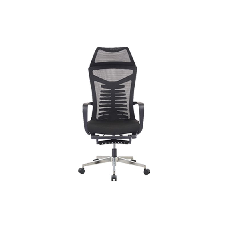 Mesh Office Desk Chair High Back Black Office Chair with Arms Contemporary Chair Clearhalo 'furn' 'furn_office_chair' 'Furniture' 'Office Chairs' 'Office Furniture' 'office_chair' 1200x1200_663498ce-8259-45db-9007-bfe9d528b569