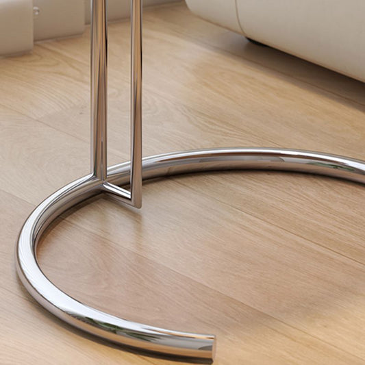 20" Wide Contemporary Corner Table Metal Round Accent Side Table Clearhalo 'Coffee & Accent Tables' 'End & Side Tables' 'end_side_tables' 'furn' 'furn_end_side_tables' 'Furniture' 'Living Room Furniture' 1200x1200_663871f2-2c0a-4282-b135-b2e96a650b80