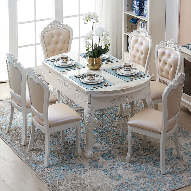 Victorian Dining Room Set Standard Height with Rectangle Top 4 Legs Base Dining Furniture Clearhalo 'Dining Room Sets' 'Dining Tables & Seating' 'dining_room_set' 'furn' 'furn_dining_room_set' 'Furniture' 'furniture_dining_room_set' 'Kitchen & Dining Furniture' 'kitchen&dining_furn' 'kitchen' 1200x1200_663bb9f7-96c8-41b8-be8c-9b755210e748