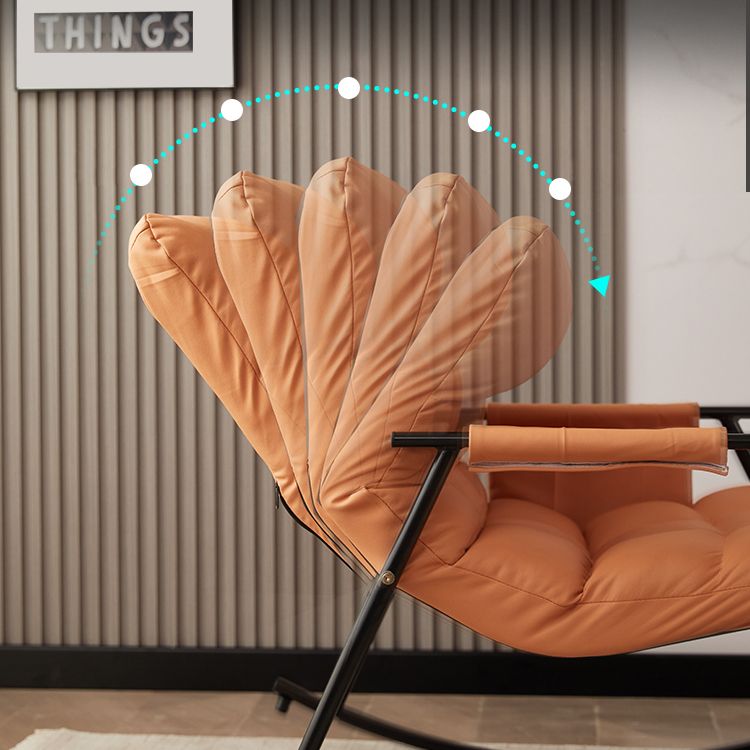 Chaise à bascule unique de base de base de meubles modernes Lounge de loisirs