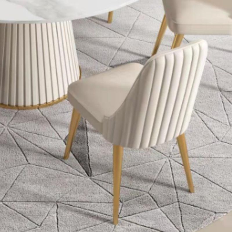 Contemporary Upholstered Dining Chair Faux Leather Kitchen Dining Chair Clearhalo 'Dining Chairs' 'Dining Tables & Seating' 'dining_chair' 'furn' 'furn_dining_chair' 'Furniture' 'Kitchen & Dining Furniture' 1200x1200_663d41a3-6390-4a4d-8ed9-9c68a4c768b7