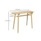 Solid Wood Pub Height Dining Table Contemporary Counter Height Table