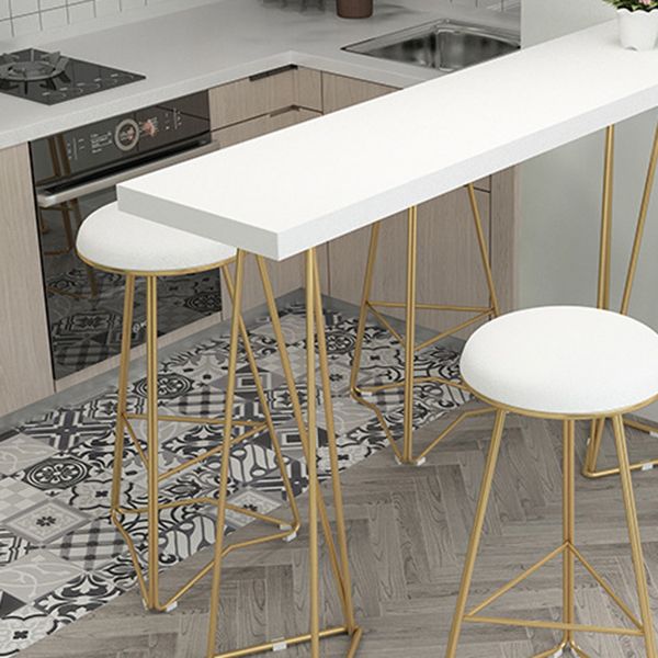 Traditional Luxury Dining Table Solid Wood Bar Table Rectangle Bar Table Clearhalo 'Bar Furniture' 'Bar Tables' 'bar_tables' 'furn' 'furn_bar_tables' 'Furniture' 'Kitchen & Dining Furniture' 1200x1200_66446c23-cc6b-412a-aacd-dd79e83424c7