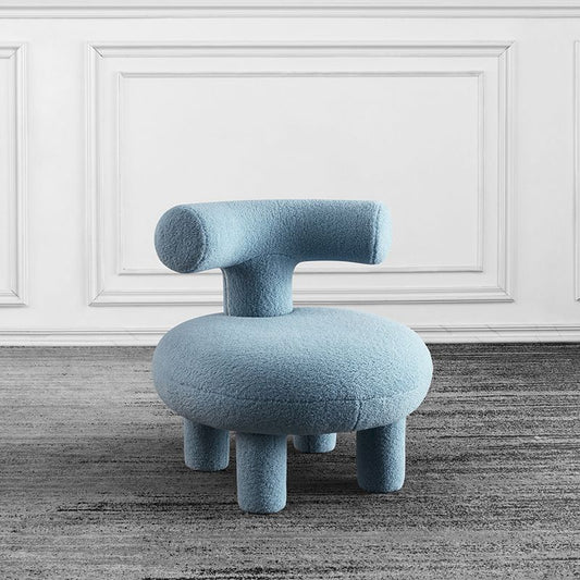 Armless Wool Chair Parsons Chair Fixed Back Chair for Living Room Clearhalo 'Accent Chairs' 'accent_chairs' 'Chairs & Seating' 'furn' 'furn_accent_chairs' 'Furniture' 'furniture_accent_chairs' 'Living Room Furniture' 1200x1200_6645bf1b-dc0d-4e92-a841-32800db37b67