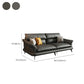 Modern Pillowed Back Cushions Black Sectional Flared Arm Chesterfield Sectional Clearhalo 'furn' 'furn_sectionals' 'Furniture' 'Living Room Furniture' 'Sectionals' 1200x1200_6649e418-6098-4283-8c86-b7150c14b4b4