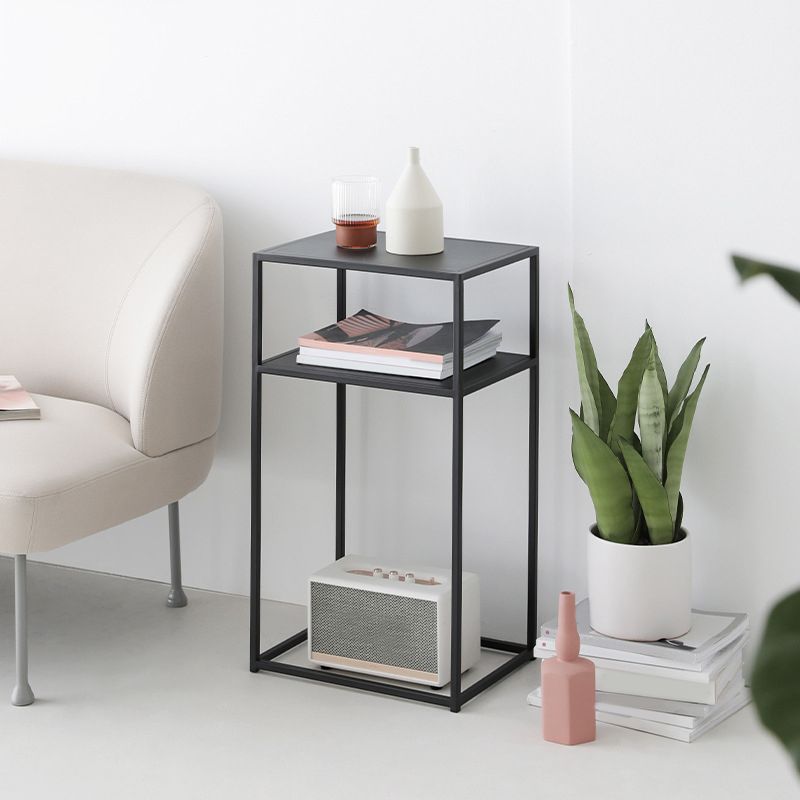 Tableau latérale supérieure du rectangle du milieu du siècle de 27,5 pouces