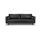 33.46" H Genuine Leather Square Arm Sofa with Down Fill Cushions for Apartment Clearhalo 'furn' 'furn_sofas' 'Furniture' 'furniture_sofas' 'kitchen' 'kitchen_sofas' 'Living Room Furniture' 'Sofa' 'sofas' 1200x1200_664ad94b-77c2-4298-a5f6-6698b89e6900